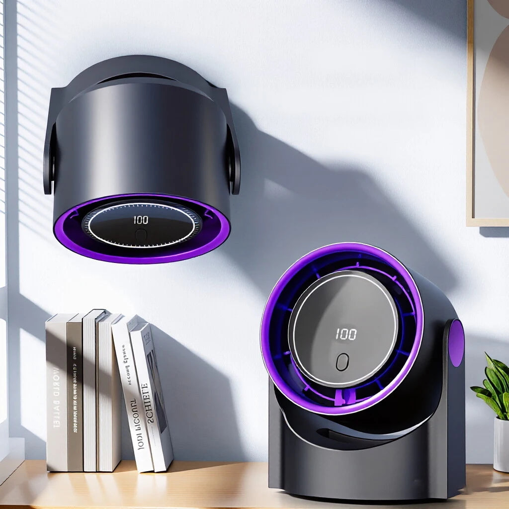 Ventilateur Portable Rechargeable 100 Vitesses